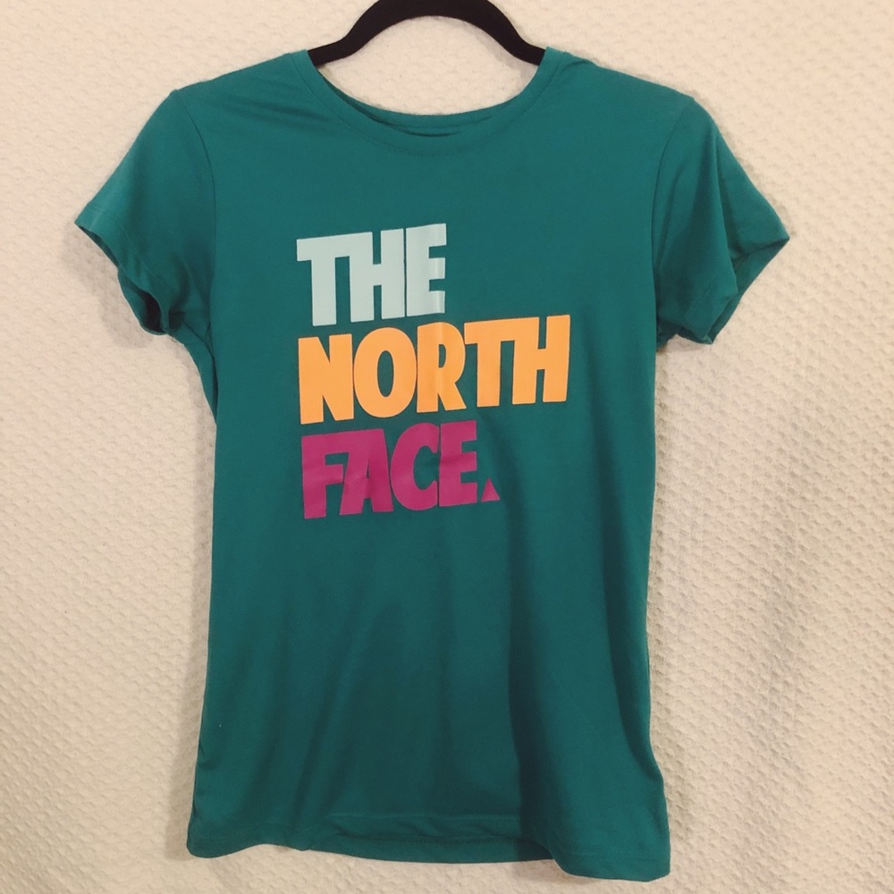 North Face Teal T-Shirt